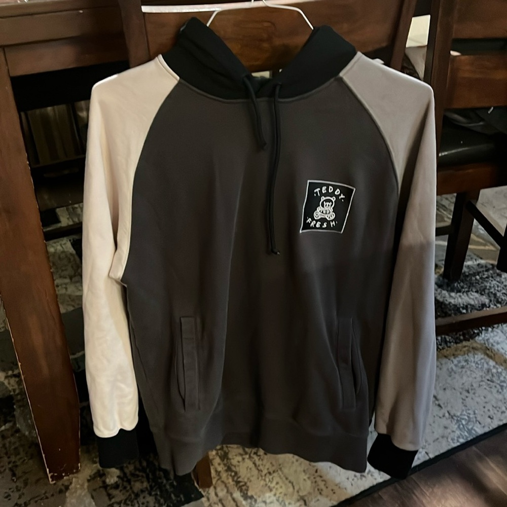 Size small Teddy Fresh color block hoodie.